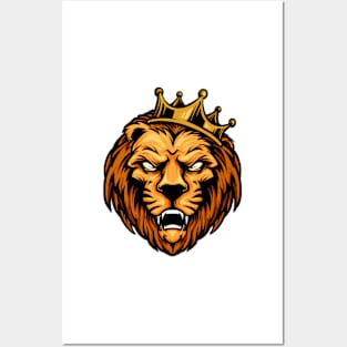 lion Posters and Art
